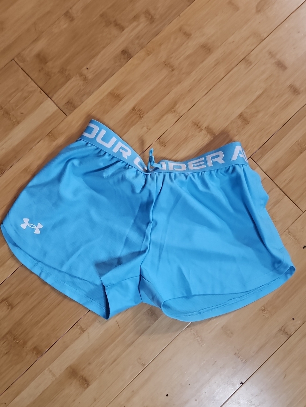 Under Armour Sky Blue Performance  Shorts